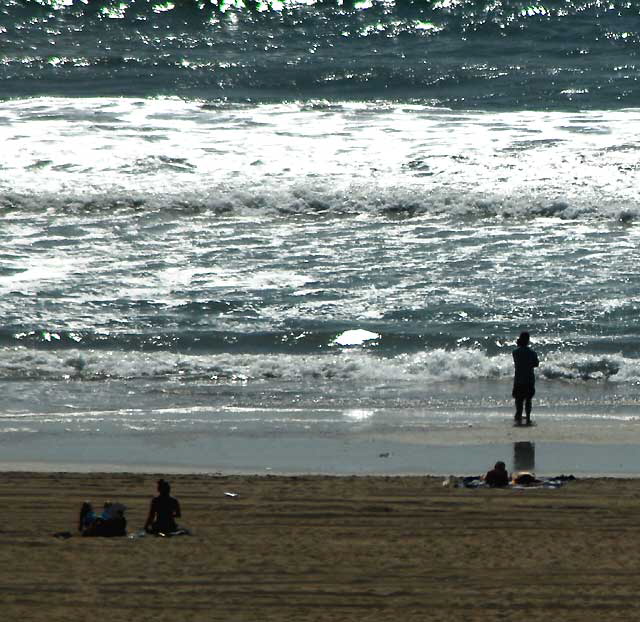 Santa Monica Beach, Wednesday, March 16, 2011