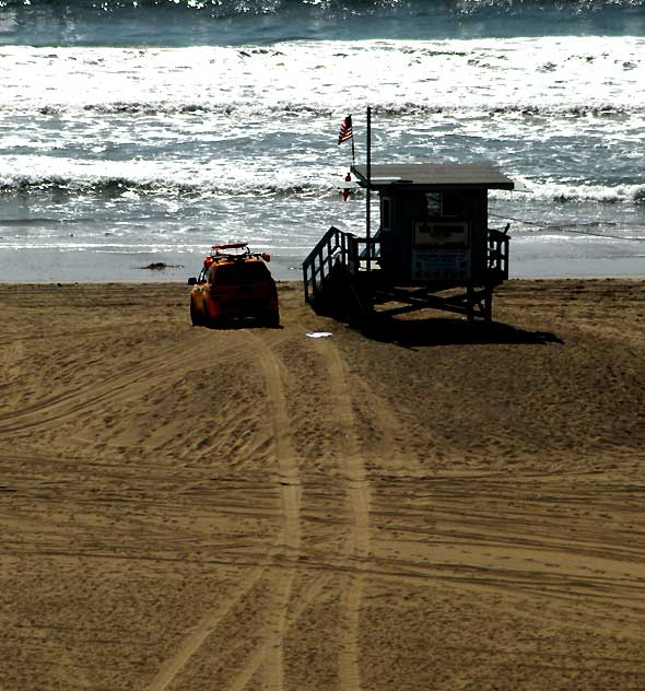 Santa Monica Beach, Wednesday, March 16, 2011