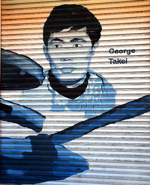 George Takei graphic, Hollywood Boulevard