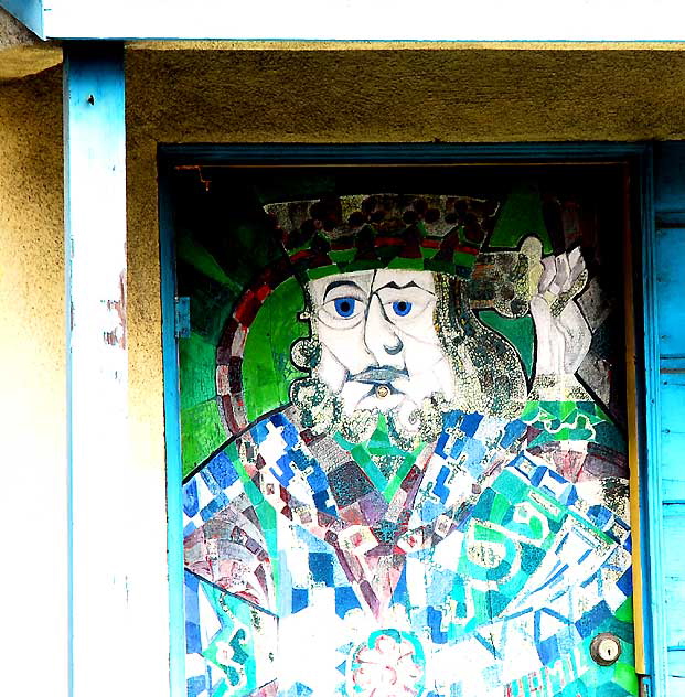 "King" door at 1414 Main Street, Venice Beach