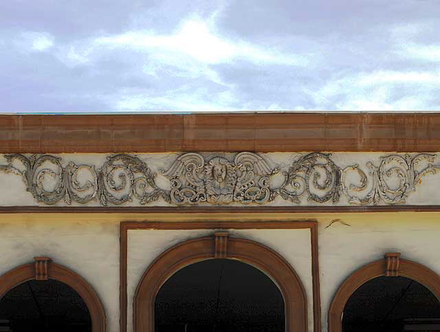 Architectural detail, the west side of La Brea between First and Beverly, Wednesday, March 30, 2011