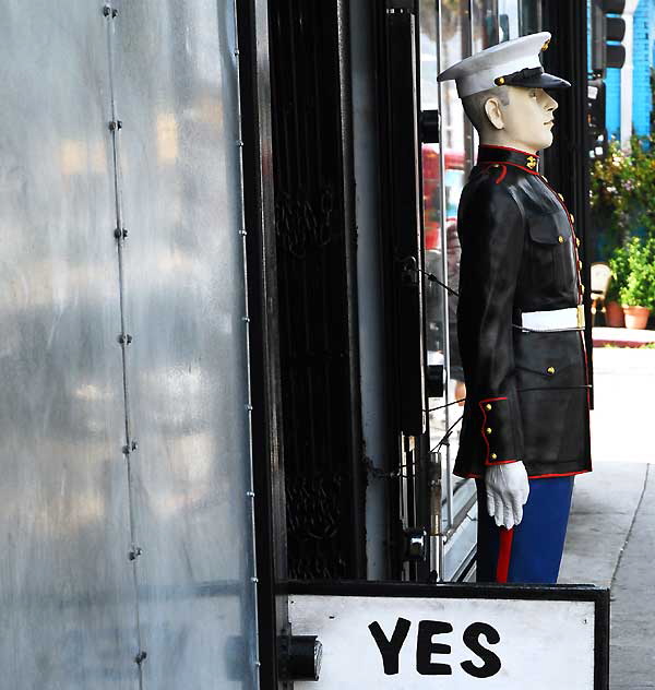 Army-Navy surplus store, Sunset Boulevard in Silverlake