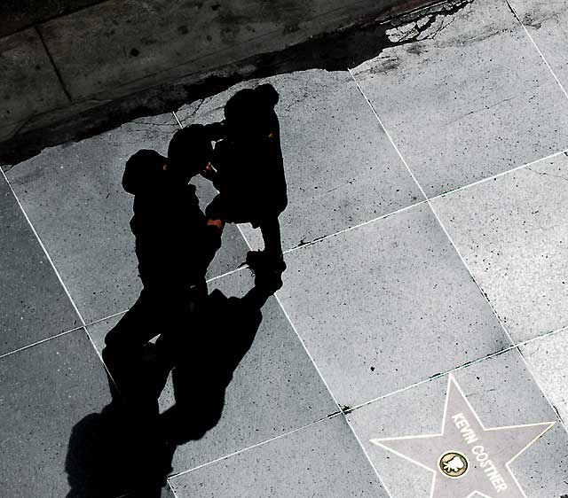 The Hollywood Walk of Fame at the Kodak Theater, Friday, April 8, 2011