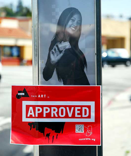 Approved Art - Sunset Boulevard, Silverlake 