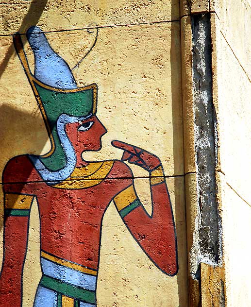 Courtyard of the Egyptian Theater, Hollywood Boulevard