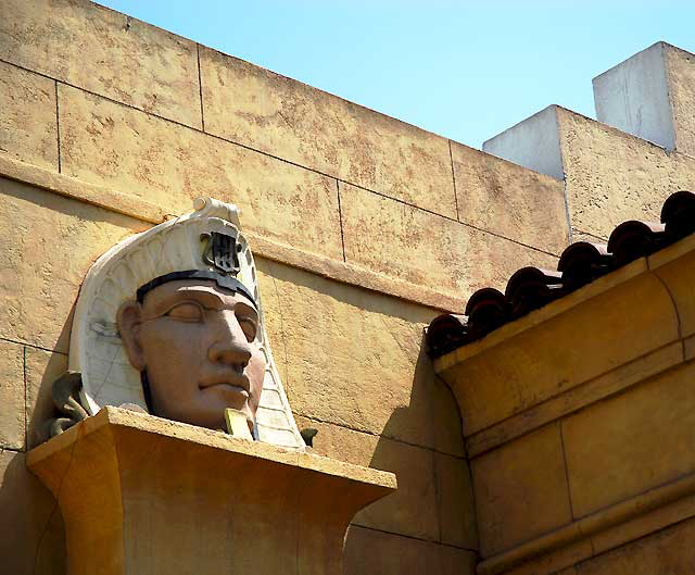 Courtyard of the Egyptian Theater, Hollywood Boulevard