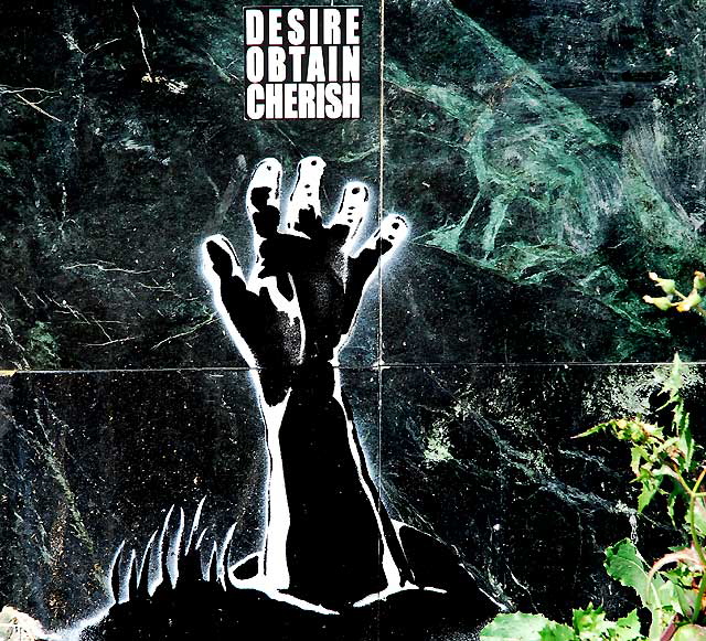 Desire-Obtain-Cherish Hand, East Hollywood, Wednesday, April 13, 2011