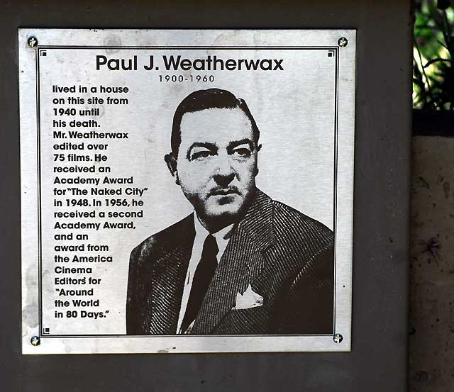 Paul J Weatherwax house on Havenhurst, West Hollywood