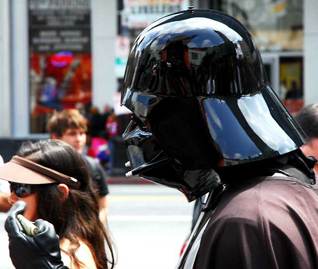 Darth Vader, Hollywood Boulevard, Tuesday, April 19, 2011