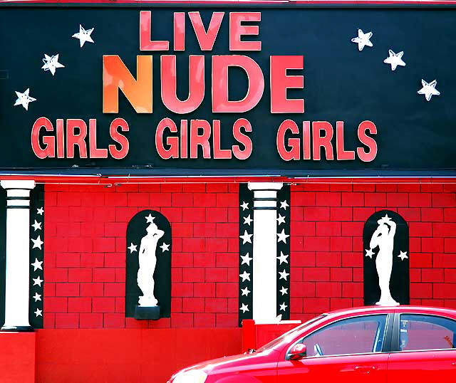 Strip Club, La Cienega Boulevard, West Hollywood