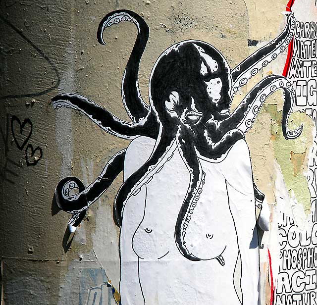 Squid-Girl, Melrose Avenue Parking Lot 