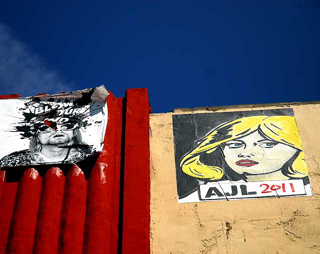 Art Wall on La Brea, south of Hollywood, between First and Second Street