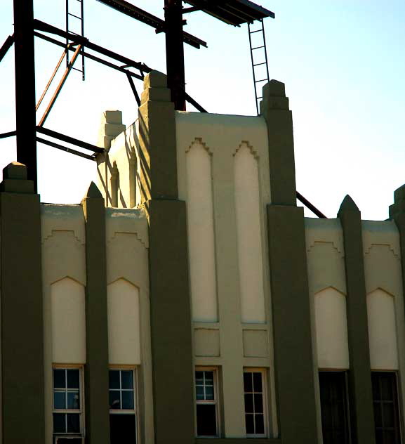 Shadows, 100 block of South LA Brea, West Los Angeles