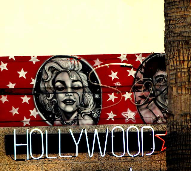 Neon Marilyn, Hollywood Boulevard, Thursday, May 26, 2011