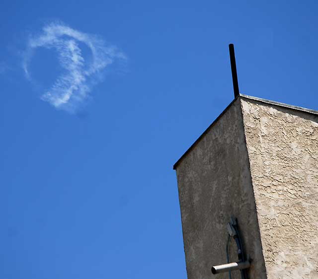 On Memorial Day, a peace sign in the sky  