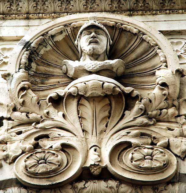 Detail at the Warner Pacific Theater, 6423 Hollywood Boulevard - 1926, architect G. Albert Lansburgh 