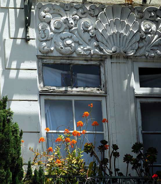 El Mirador Apartments at 1302-1310 North Sweetzer Avenue, West Hollywood - designed by S. Charles Lee in 1929