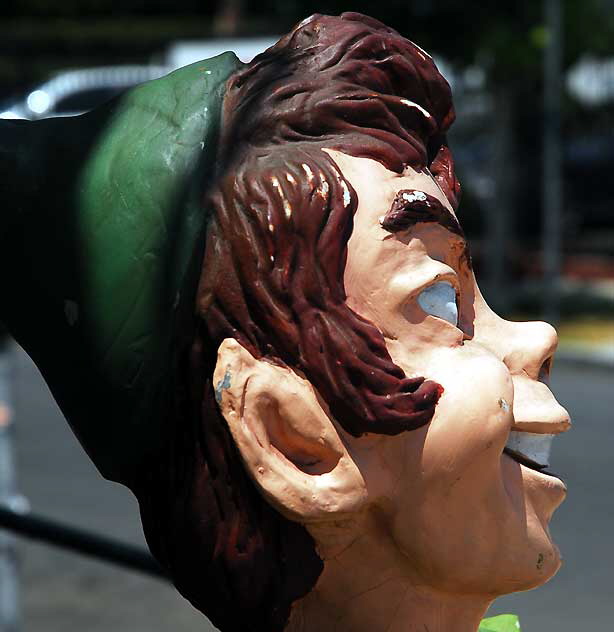 Peter Pan figure, Melrose Avenue, Monday, May 23, 2011