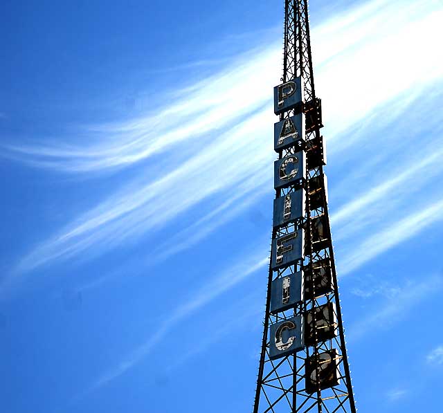 Hollywood Sky, Wednesday, June 1, 2011 - the Warner Pacific Theater