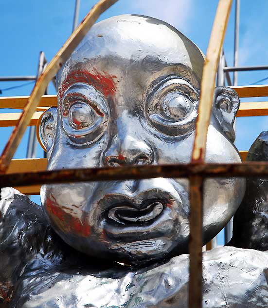 Giant Troll - Nick Metropolis' "Carnival of Treasures" at First and La Brea