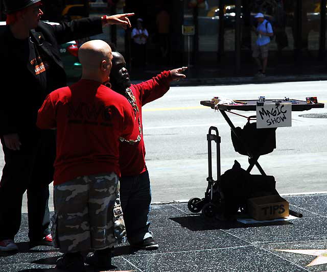 ALT: Magic Show, Hollywood Boulevard, Wednesday, June 1, 2011