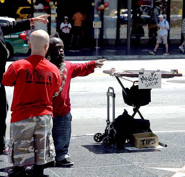 ALT: Magic Show, Hollywood Boulevard, Wednesday, June 1, 2011