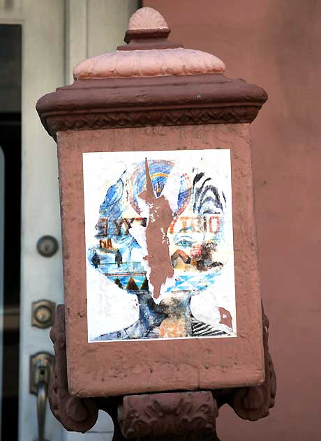 Marilyn Monroe graphic, Hollywood Boulevard, Wednesday, June 1, 2011