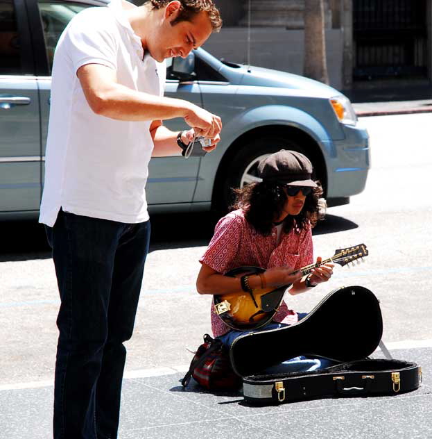 Mandolin Player, Hollywood Boulevard, Wednesday, June 1, 2011