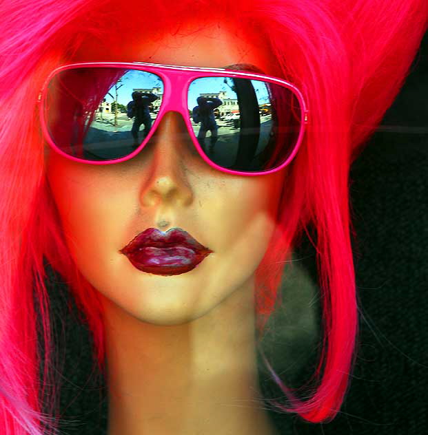 Pink Wig, Hollywood Boulevard