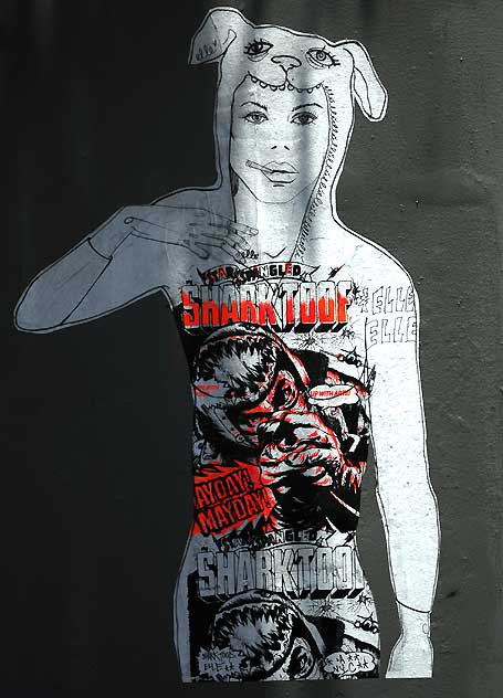 "Elle" graphic, Melrose Avenue, Monday, June 13, 2011