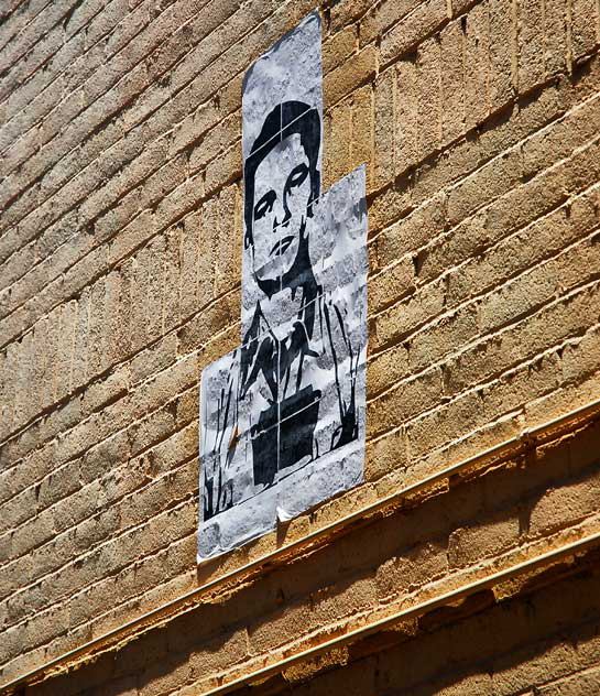 Wall Face, East Hollywood alley, Tuesday, June 14, 2011