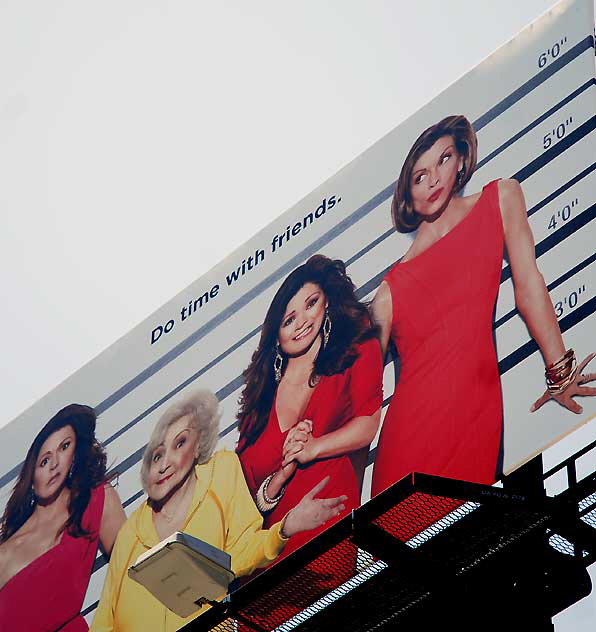 "Hot in Cleveland" billboard above the Whisky a Go-Go, Wednesday, June 15, 2011