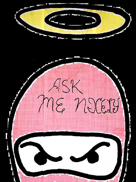 "Ask Me Nicely" - 960 North La Brea Avenue, Los Angeles, Thursday, June 16, 2011