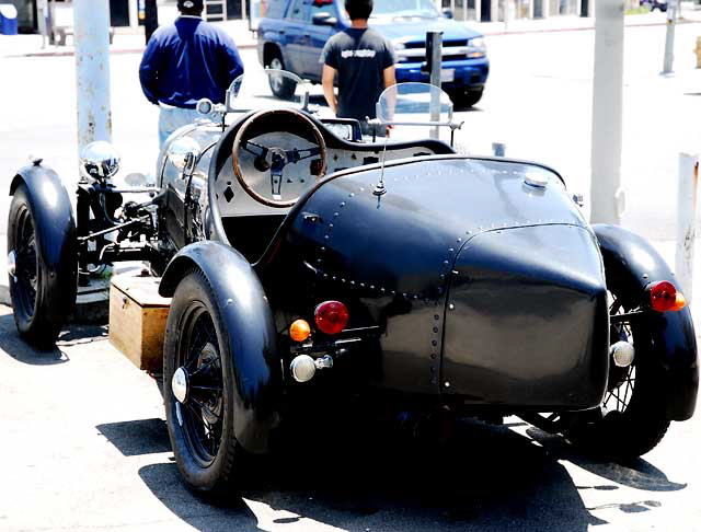 "Bugatti" - used car lot at Sunset and Hollywood Boulevard, Monday, June 20, 2011