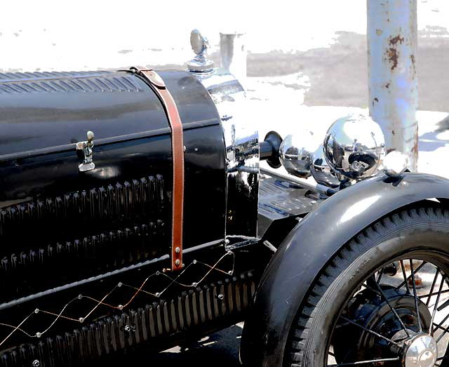 "Bugatti" - used car lot at Sunset and Hollywood Boulevard, Monday, June 20, 2011