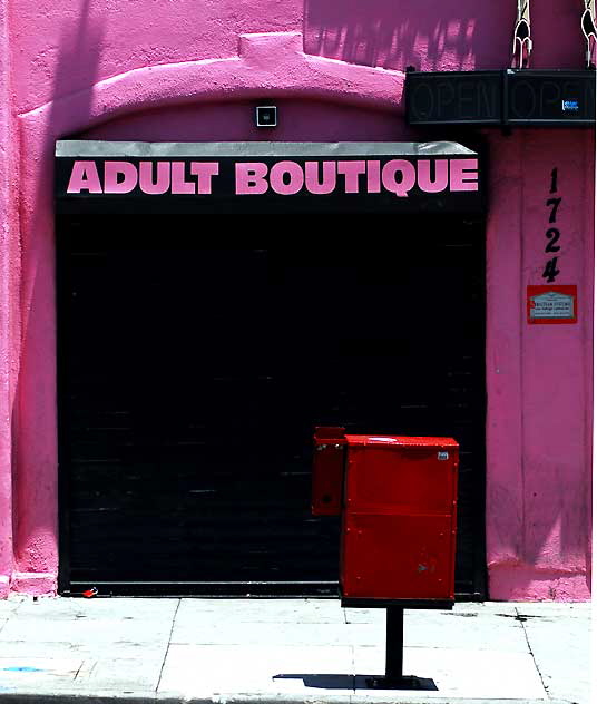 Adult Boutique, 1724 North Cahuenga, Hollywood
