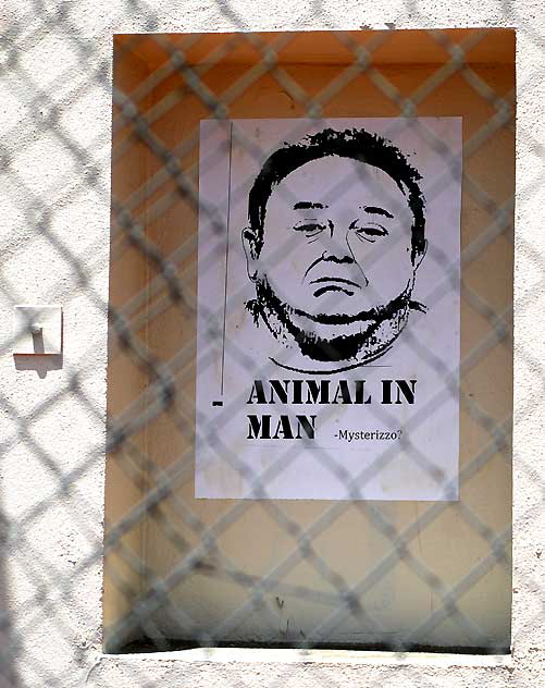 "Animal in Man" - Sunset Boulevard at Gordon in Hollywood, Thursday, June 23, 2011