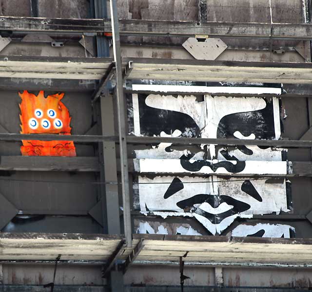 "Obey" - Sunset Boulevard at Gordon in Hollywood, Thursday, June 23, 2011