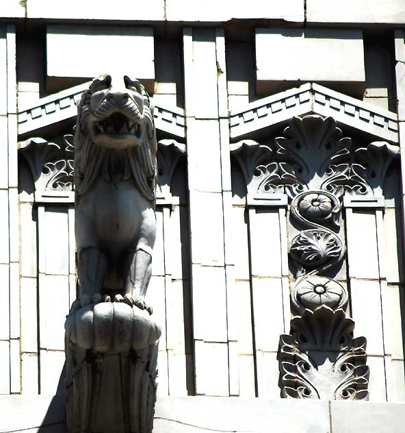 Hollywood First National Bank, 6777 Hollywood Boulevard, at Highland, 1927, Meyer and Holler