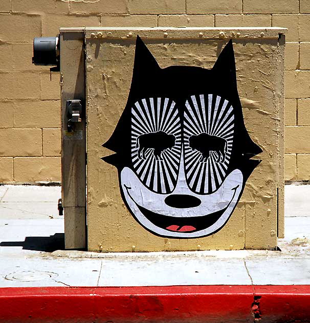 "Electric Cat" - Melrose Avenue, Monday, June 27, 2011
