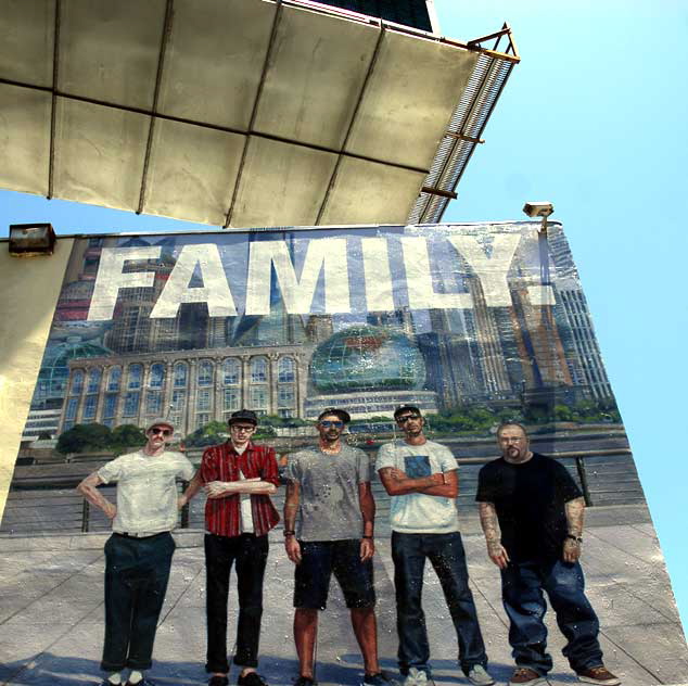 "Family" - Van's billboard, Melrose Avenue, Monday, June 27, 2011