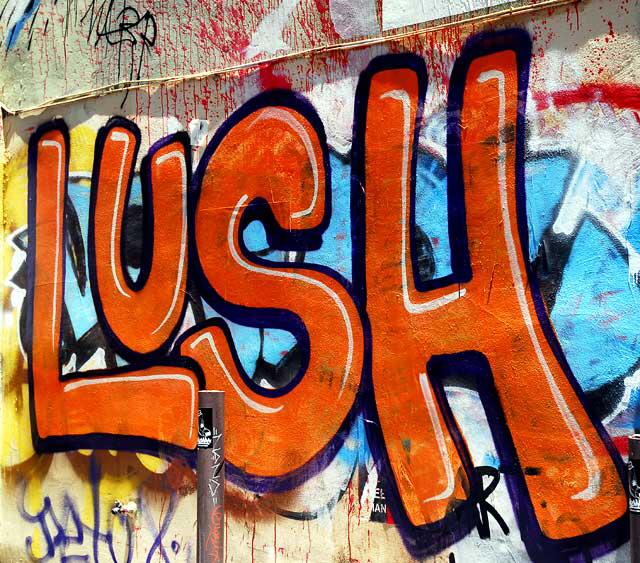 "Lush" - Melrose Avenue parking lot, Monday, June 27, 2011