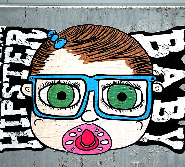 Hipster Baby graphic by "Digital"