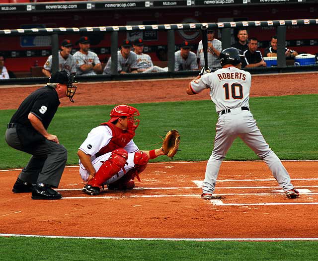 Thursday night, August 28, the Cincinnati Reds play the San Francisco Giants at the Great American Ballpark