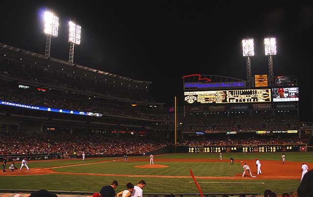 Thursday night, August 28, the Cincinnati Reds play the San Francisco Giants at Great American Ballpark