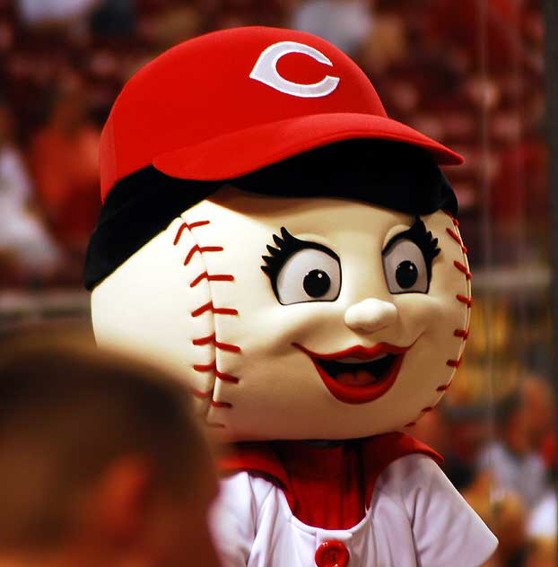 Cincinnati Reds Mascot - Rosie Red