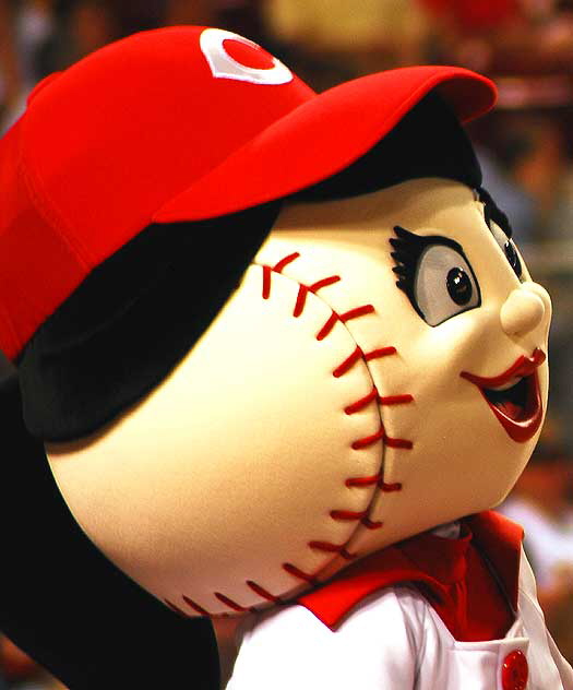 Cincinnati Reds Mascot - Rosie Red