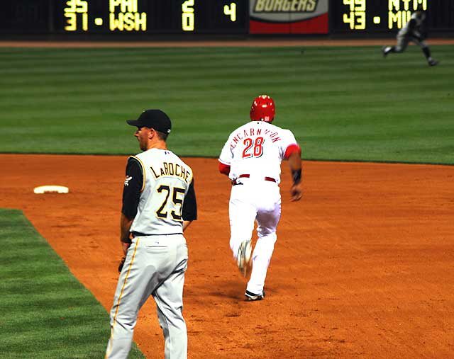 Cincinnati Red versus Pittsburgh Pirates, September 2, 2008