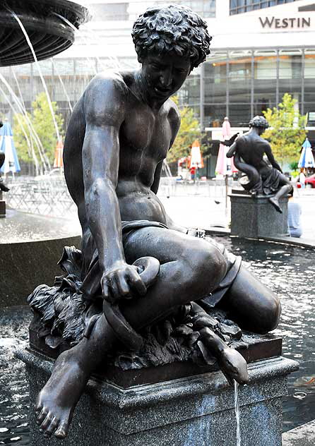 The Tyler Davidson Fountain (1871) - The Genius of Water - Fountain Square, Cincinnati, Ohio - August von Kreling and Ferdinand von Miller