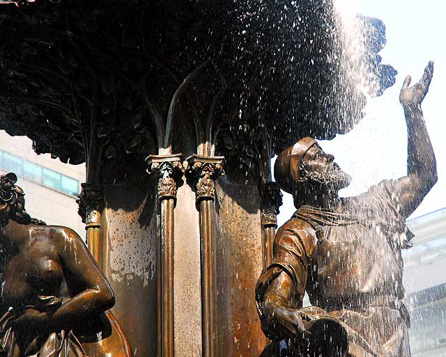 The Tyler Davidson Fountain (1871) - The Genius of Water - Fountain Square, Cincinnati, Ohio - August von Kreling and Ferdinand von Miller